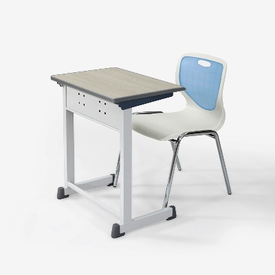 토비클래식플러스우레탄A/애쉬상판 1인용책상세트 학원용책상의자 수강용 연수용